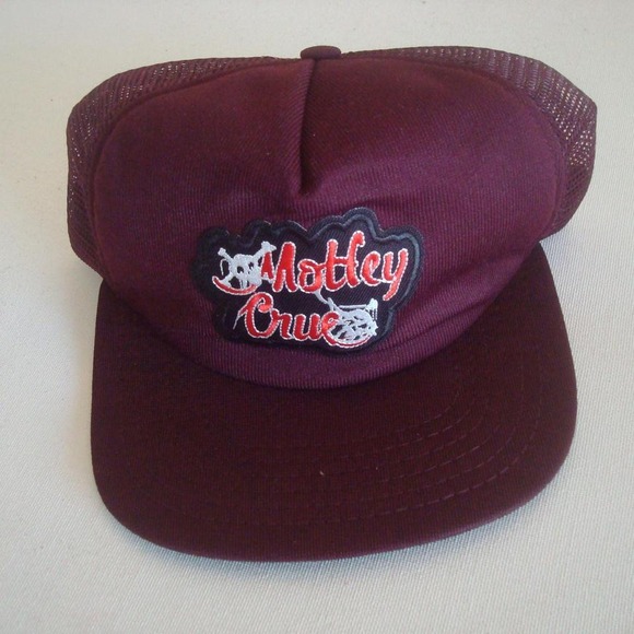 New Era Other - MOTLEY CRUE NEW ERA 80S S/M HAT CAP VINTAGE‎ Y2K 00S S4